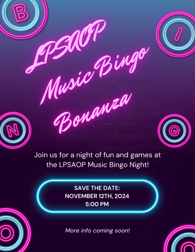 music bingo bonanza - more details to come